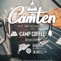 캠텐 캠핑 커피 감성 캐릭터 캠핑 브랜드 '캠텐' camten camping coffee 로스팅 캠핑 커피 드립백 캠프 포레스트 커피 - 돌돌디자인 doldoldesign