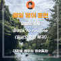 매일영어훈련 - Bidding farewell to Jeju. (ft. 일상의로의 복귀 Back to routine)