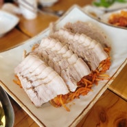 밀양 돼지국밥 맛집 :: 달구돼지국밥 수육찜+돼지/순대/내장/ 국밥