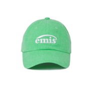 [무신사 구매] 이미스(emis) NEW LOGO PIGMENT BALL CAP-GREEN (착샷有)