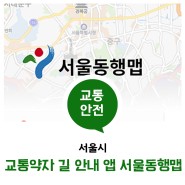 📱 교통약자의 길 안내를 돕는 서울동행맵