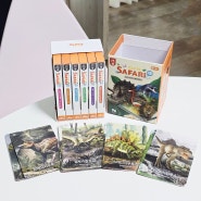 유아학습 플레이큐리오 AR 공룡 동물놀이카드