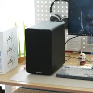 가성비 2채널 블루투스 북쉘프 PC 스피커, 캔스톤 R60BT 주요 특징은?