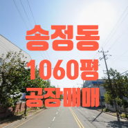 [송정동 공장매매]강서구 송정동 녹산공단 3,500㎡(1,060평) 공장매매