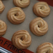 홈베이킹: 버터링 쿠키 만들기, 버터 쿠키 레시피