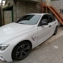 인천 레이노크로마6 BMW320D 필름 변색으로 인하여 재시공