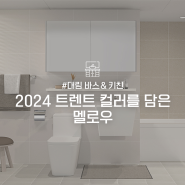 [대림바스앤키친] 2024 트렌드 컬러를 담은 멜로우 | 나만의 욕실 인테리어 만들기