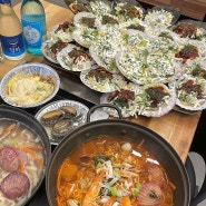 대천 맛집 대천해수욕장 조개까는남자