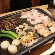 대구 들안길 맛집 패대기 김밥 싸먹는 대패삼겹살 맛있어