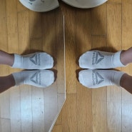 [리복양말] 신발 벗고 싶어지는 운동용 Reebok socks, 트레이닝 앵클삭스