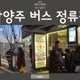 [남양주버스광고] 남양주 쉘터 버스정류장광고 진행 사례 소개