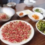 대구 동인동 맛집 육회 비빔밥 유명한 술집 편대장영화식당 동인직영점