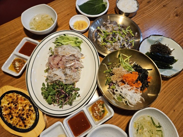 강남 막회 횟집 복돈이 막회 물회 육회 해산물 역삼본점 : 네이버 블로그