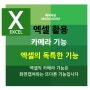 엑셀 활용 : 카메라 기능 활성화 방법과 사용법