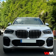 [부산휠도색][휠마스터] BMW X5 블랙유광 휠도색