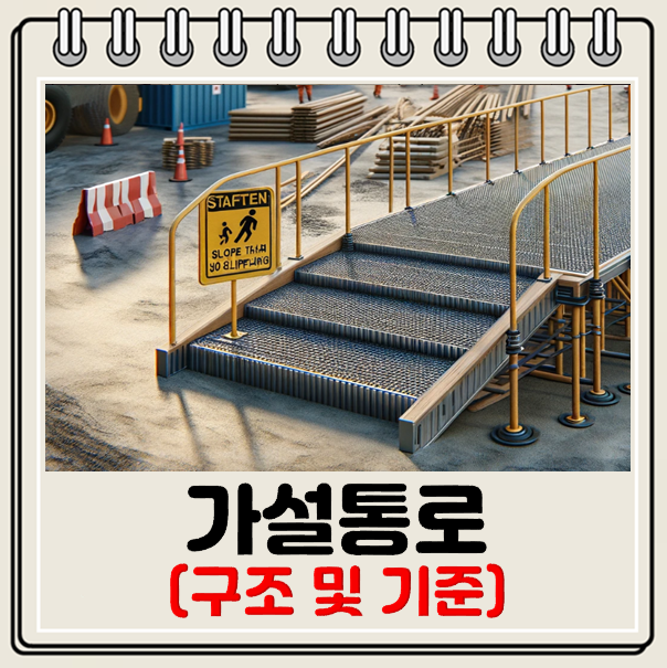 건설공사 가설통로 및 사다리식 통로의 설치기준 및 구조 : 네이버 블로그