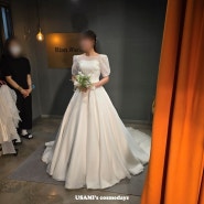 [촬영가봉] 리안마리 드레스 피팅 실크 풍성 + 볼레로 변형 솔직후기