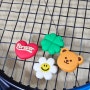 테린이 취향저격 귀여운 테니스용품, 위글위글 테니스댐프너