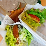 [후쿠오카 텐진 맛집] 건강하고 싱싱한 그린버거 Mos Burger