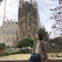 유럽 스페인 자유 여행 - 바르셀로나 가우디투어③ 사그라다 파밀리아 성가족 성당 포토존 내부 관람
