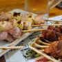 오사카 자유여행시 가보고 싶은 야키토리 맛집 카운터석에서 이자카야 즐기기