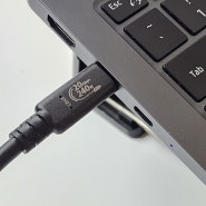 C타입케이블 테스크기어 USB4 사용 리뷰
