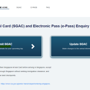 [해외여행] 싱가포르 필수 서류! 입국 카드(SG Arrival card) (2024-05-03 업데이트)