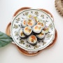 기본 김밥맛있게싸는법 오이 김밥 만들기