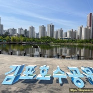김포 마산동 산책하기 좋은 한강신도시 호수공원 (주차) | 데이트 장소 추천