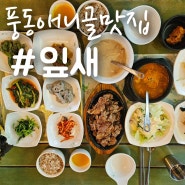 일산 애니골 맛집, '잎새' 일산한정식 맛집 모임장소 추천