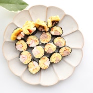 키토김밥 만들기 다이어트 김밥 밥없는 참치김밥 만들기