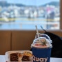 [인천/영종] 서해바다도 여름에는 낭만적이야 | 왕산마리나 키 카페 Quay Cafe