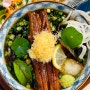 춘천 명동 유하 일본가정식 맛집 : 산삼민물장어소바, 호르몬동 후기