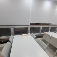 평택시 고덕 함박산프라자2층 나의인생치과 프로젝트창 롤방충망 시공
