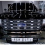 FORD EXPLORER Agate Black Metallic : 공사 현장에서 쌓인 깊은 스크래치 제거 폴리싱 & 유리막 코팅~~!!!