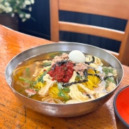 옥천맛집으로 유명하다는 '풍미당' 물쫄면 후기!