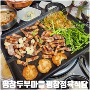 일산 웨돔 맛집 평창두부마을 평창정육식당