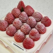 [홍대/스트로베리32 연남본점] 망고케이크 맛집 딸기케이크 후기