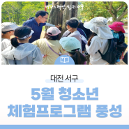 대전 서구 5월 청소년 체험프로그램 풍성