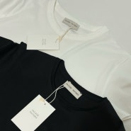 【FACADE PATTERN】 파사드 패턴 실켓 코튼 티셔츠 크롭 티셔츠 비교 / 기본 반팔티 추천