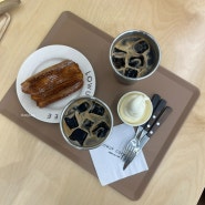 [청주] 오송2산단 카페 로우업 커피 : 츄로스와 상하목장아이스크림 / 아이스아메리카노