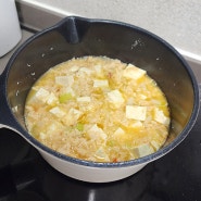 닭가슴살 챔 요리 마파두부 만들기 하림