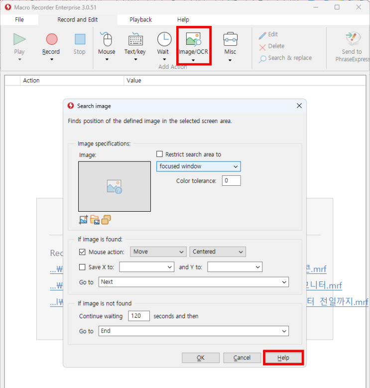 Macro Recorder 도움말 활용하기 : 네이버 블로그