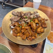 군자역 맛집 호강불백 석쇠불고기 보리밥 백반 정식 식당 후기