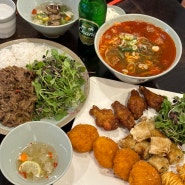 [여의도] 여의도 쌀국수맛집 아시아음식점 “농농” 단체 모임 회식장소 추천