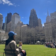 뉴욕여행 - 컬처 에스프레소 커피사서 브라이언트파크 산책하기 🏃♀️