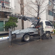 서초구스카이차 양재동 아파트 샷시 양중작업 빠르고 안전하게 완료