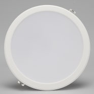 슬림 LED 원형 8인치 매입등 다운라이트 40W 주광색 주백색 전구색