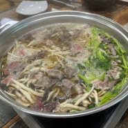 울산 공업탑 맛집 퐁당퐁당 샤브샤브 칼국수