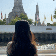 태국 방콕 여행 l 아이콘시암에서 투어리스트 수상 보트 타고 왓아룬 보기 (블루 플래그 페리, 노선, 가격, 시간)